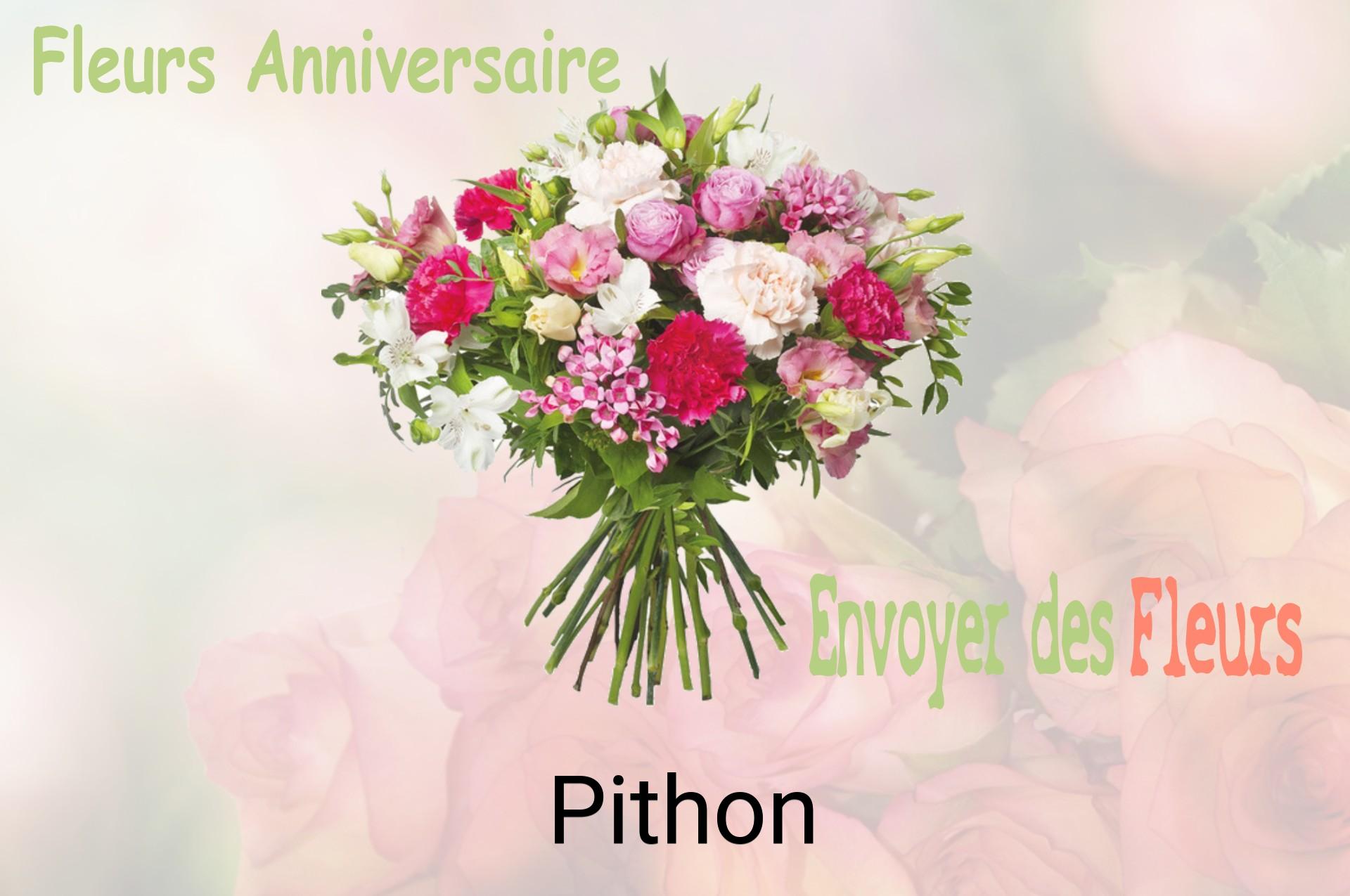 Bouquet de fleurs d’anniversaire livré à Pithon